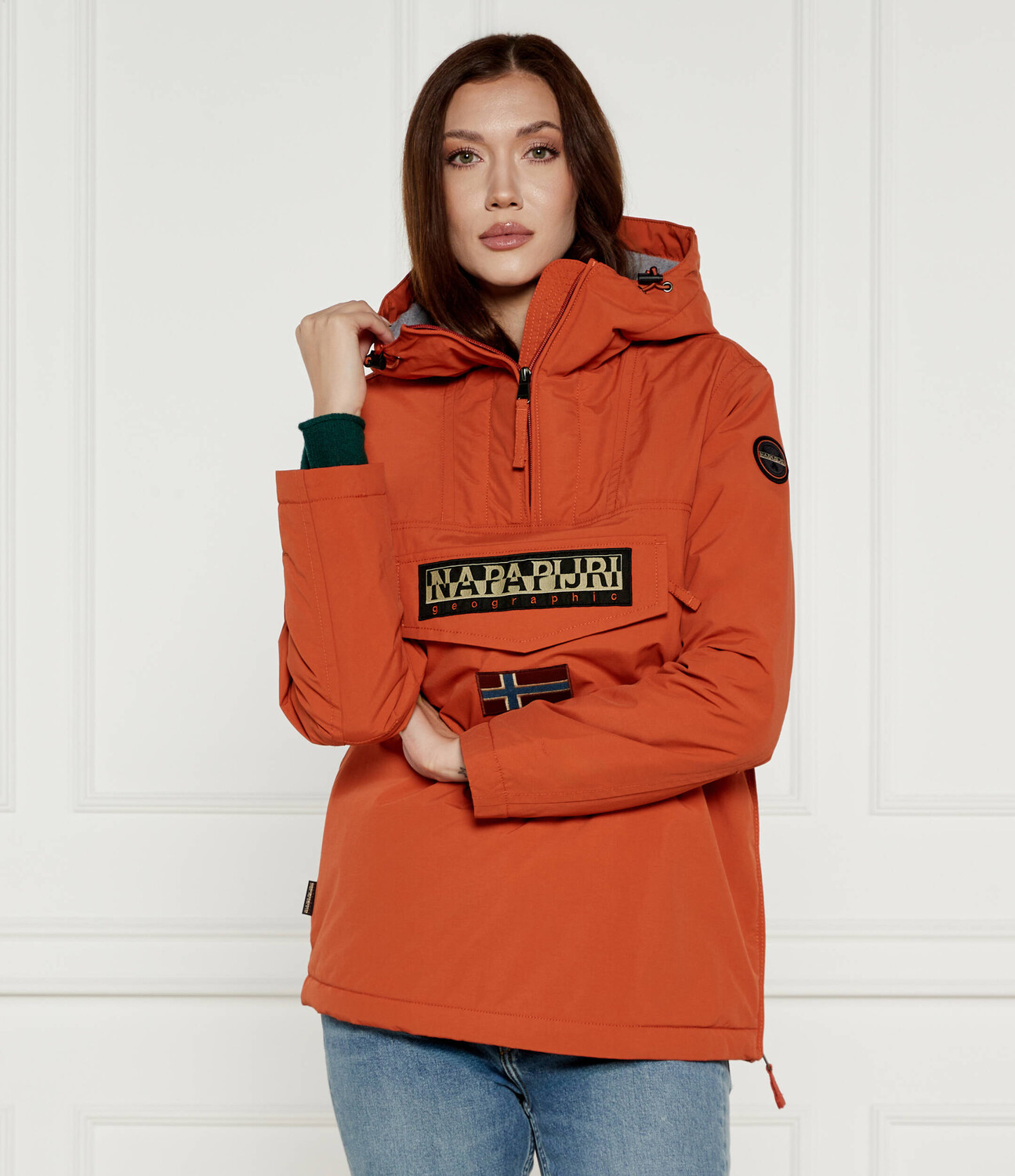 

Куртка Napapijri Regular Fit, оранжевый