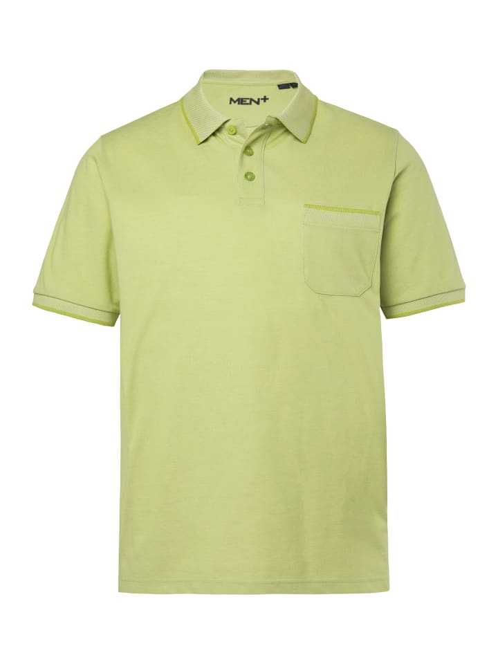 

Men Plus Рубашка-поло цвета мха