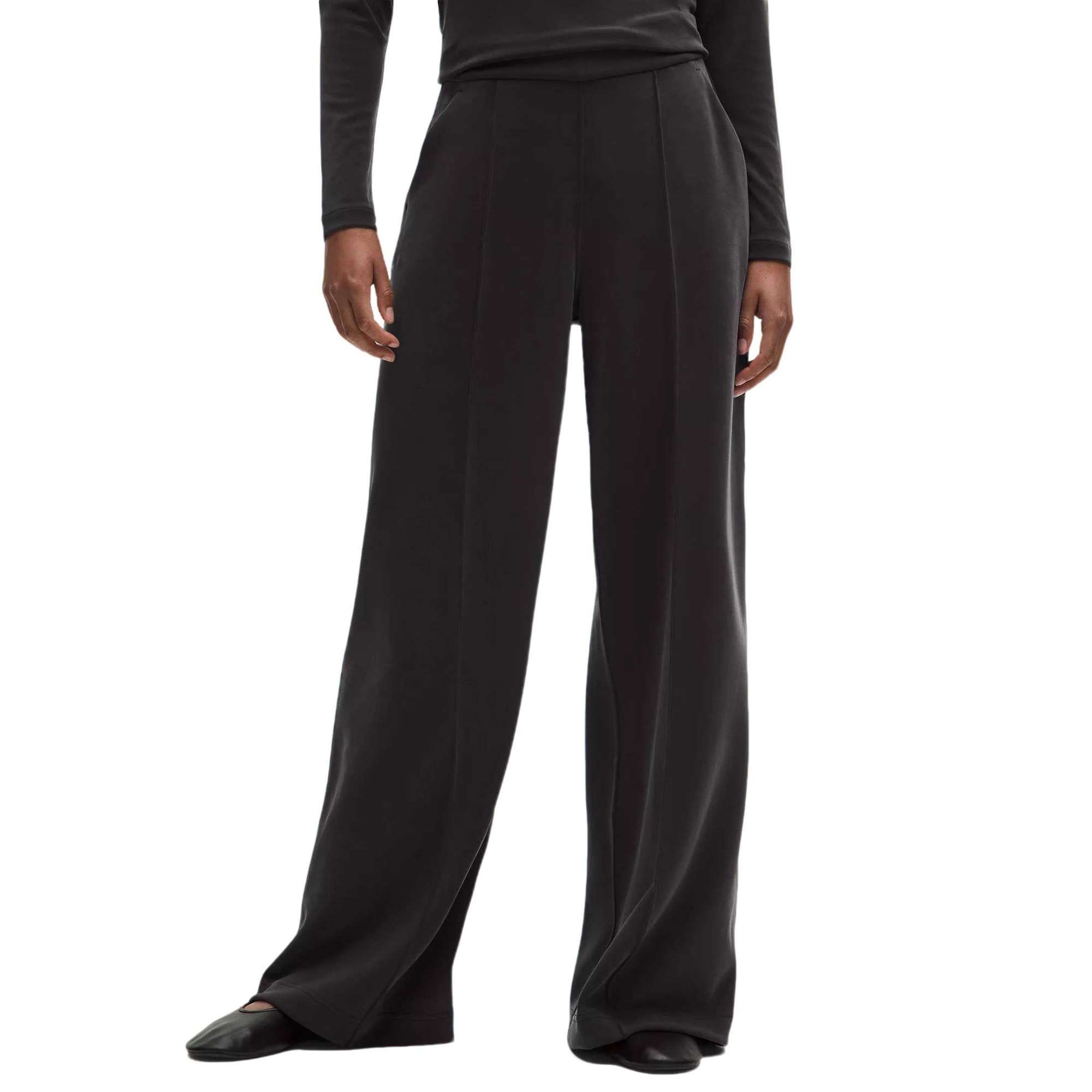 

Женские повседневные брюки с высокой посадкой Lululemon, черный/blk