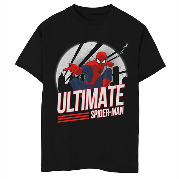 

Футболка Marvel Spider-Man Ultimate Spidey Jump для мальчиков 8-20 & husky Licensed Character