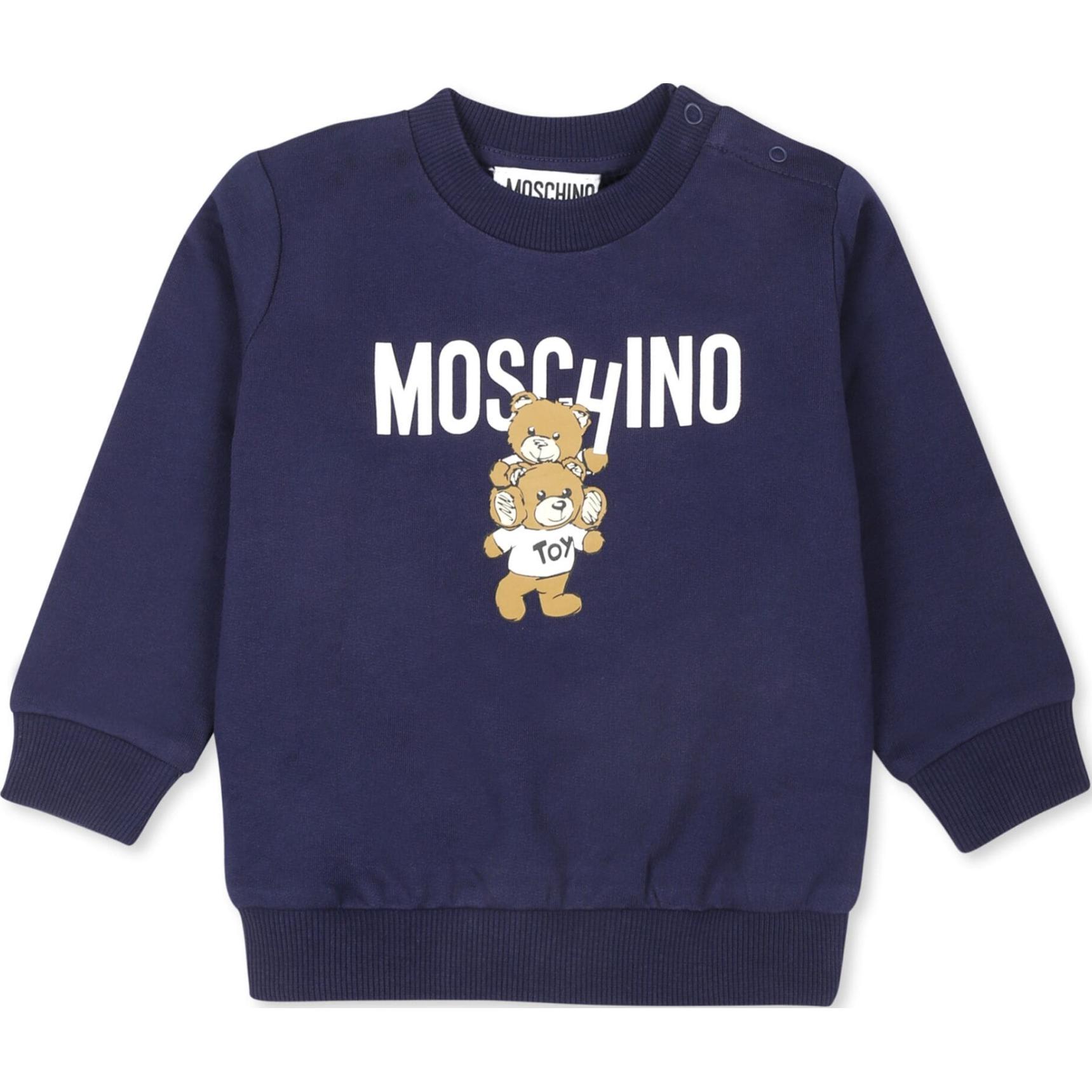 

Свитер морской синий для малышей MOSCHINO