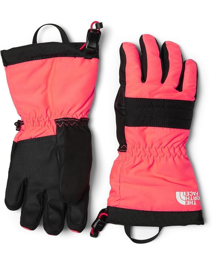 

Перчатки The North Face Kids Montana Ski Gloves, цвет Radiant Poppy