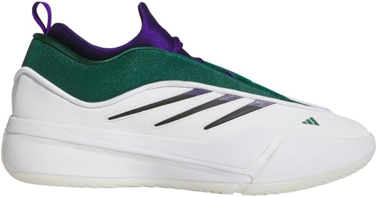 

Женские баскетбольные кроссовки Adidas Dame 9, белый/черный/зеленый