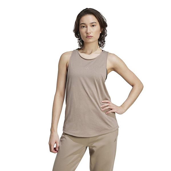 

Женский топ для йоги Adidas, Chalky Brown