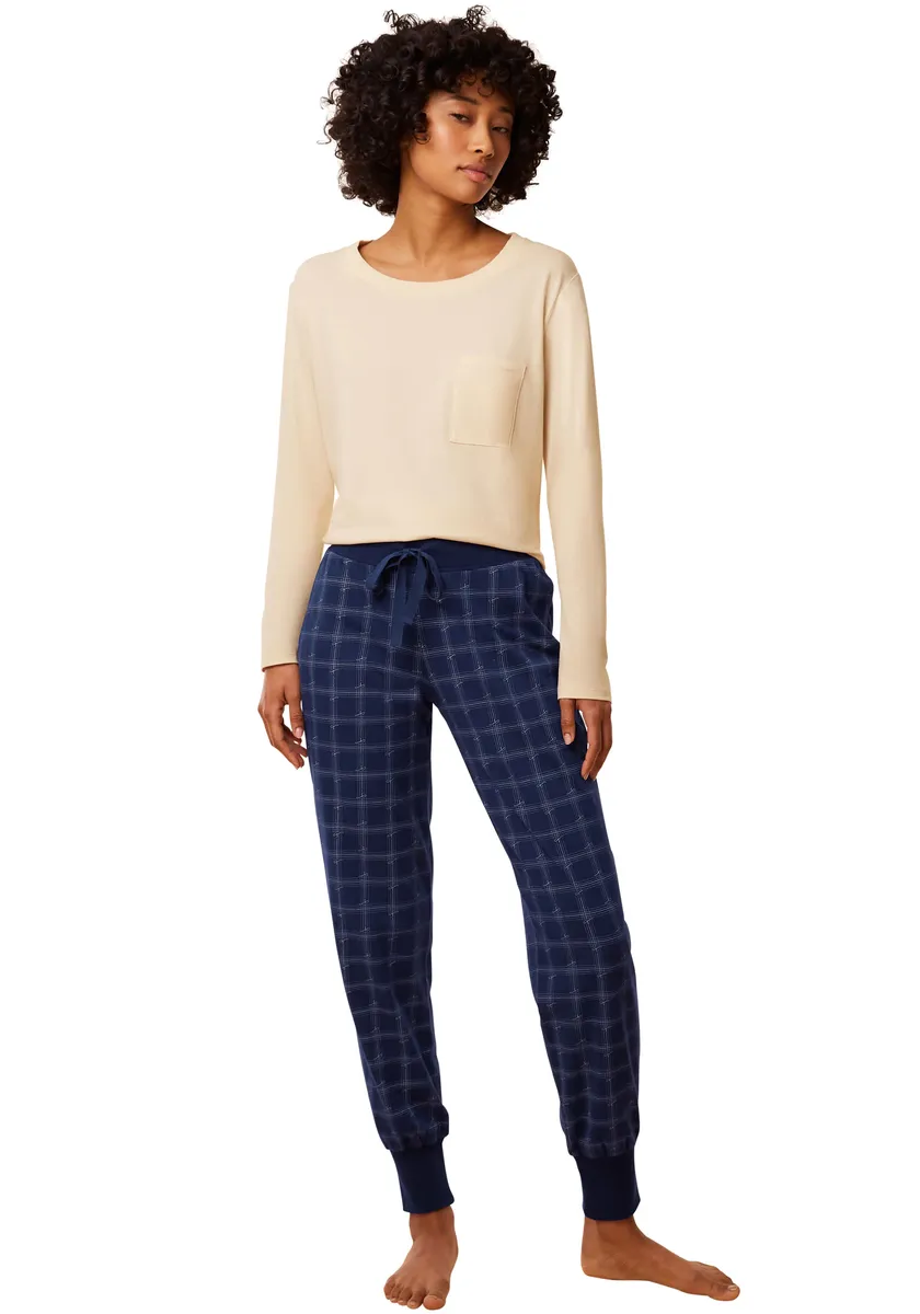 

Пижамные брюки Triumph "Mix & Match Trousers Jersey 02 X", пижамные брюки с принтом, цвет Blue Combination