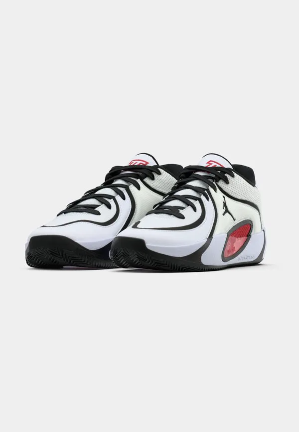 Баскетбольные кроссовки jordan tatum 4 Jordan, White/University Red/Black — фото 3