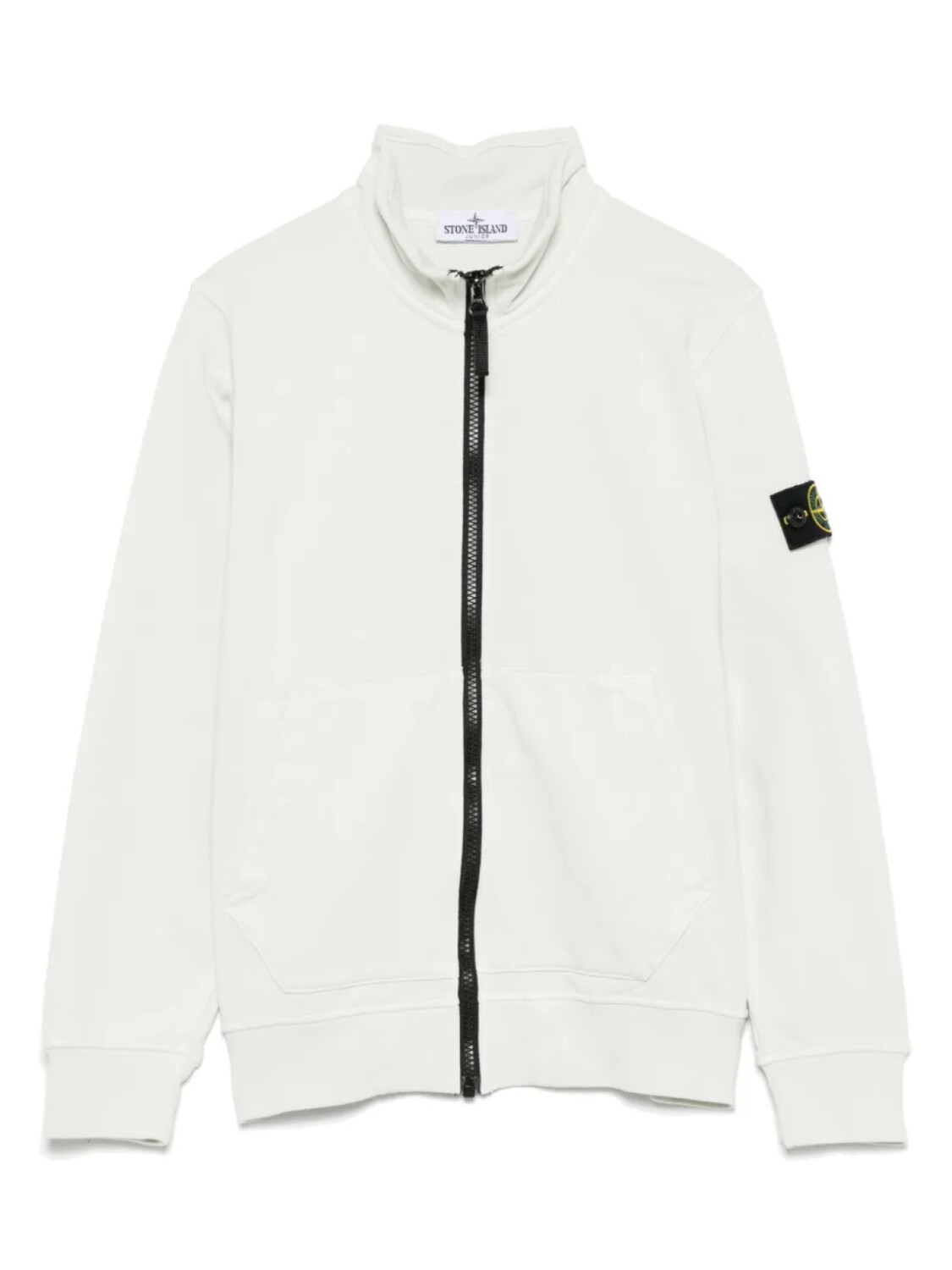 

Толстовка с изображением компаса от Stone Island Junior, серый