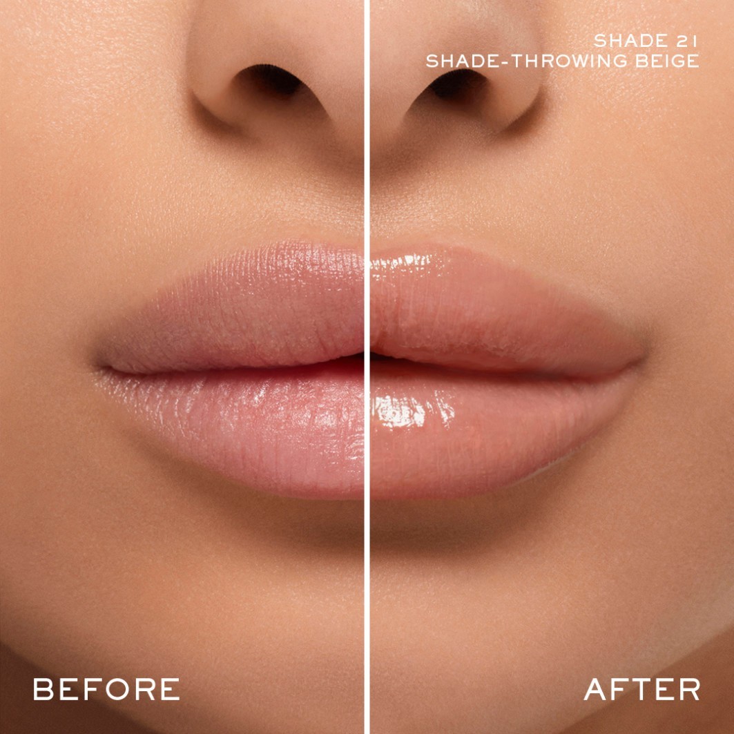 Бальзам для губ squalane-12 butterglow Lancome, 21 - throwing beige, вес 3 гр. — фото 2
