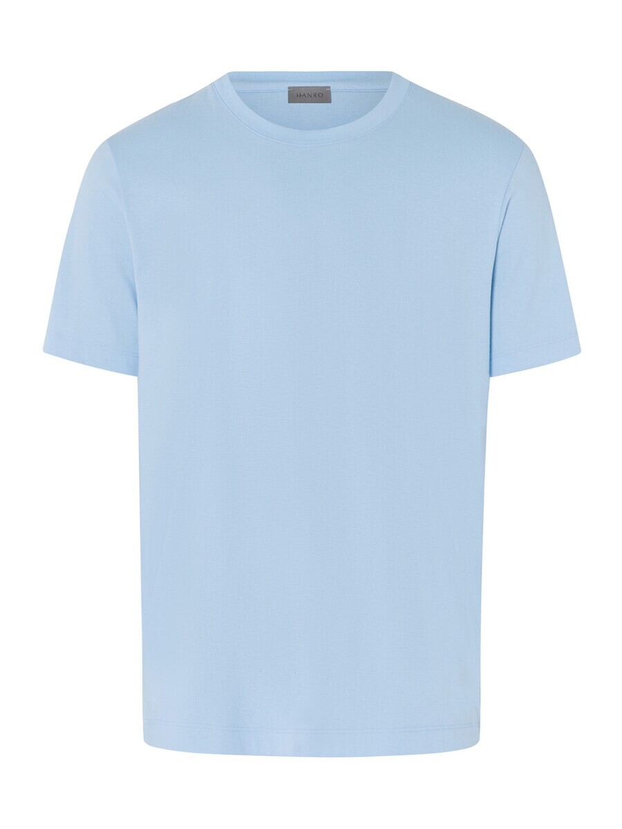 

Классическая футболка Hanro Shirt Living Shirts, светло-синий