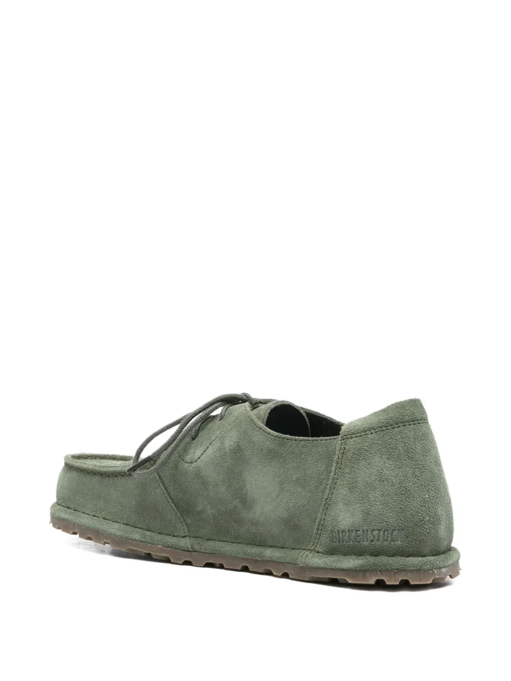 Замшевые туфли Utti на шнуровке BIRKENSTOCK, зеленый — фото 3