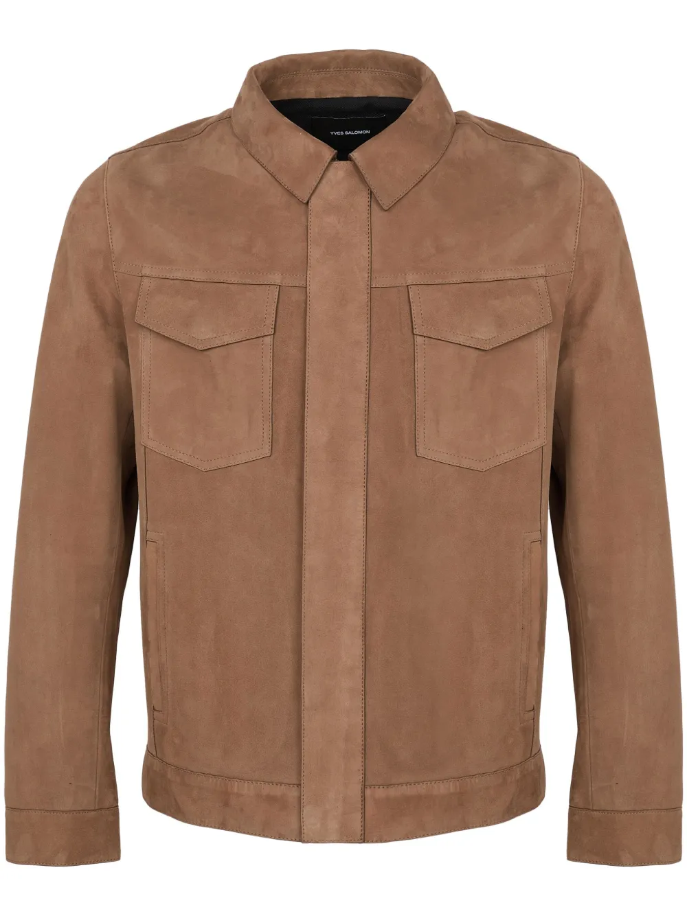 

Куртка на пуговицах Yves Salomon, нейтральный