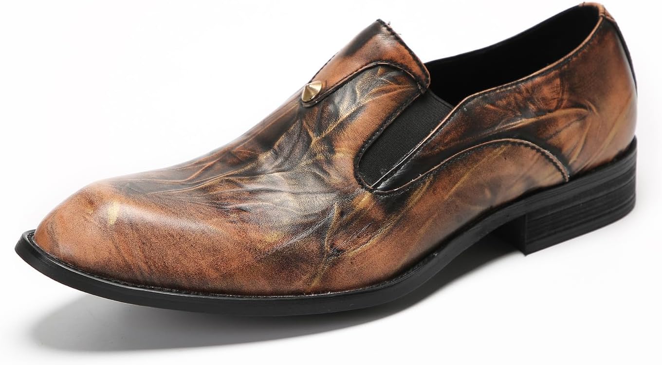 

Мужские лоферы Santimon, формальная обувь на каждый день, слипоны из кожи для свадьбы, модная повседневная обувь, пени-лоферы для делового выхода, выпускного, смокинга, летняя обувь для мужчин, коричневый