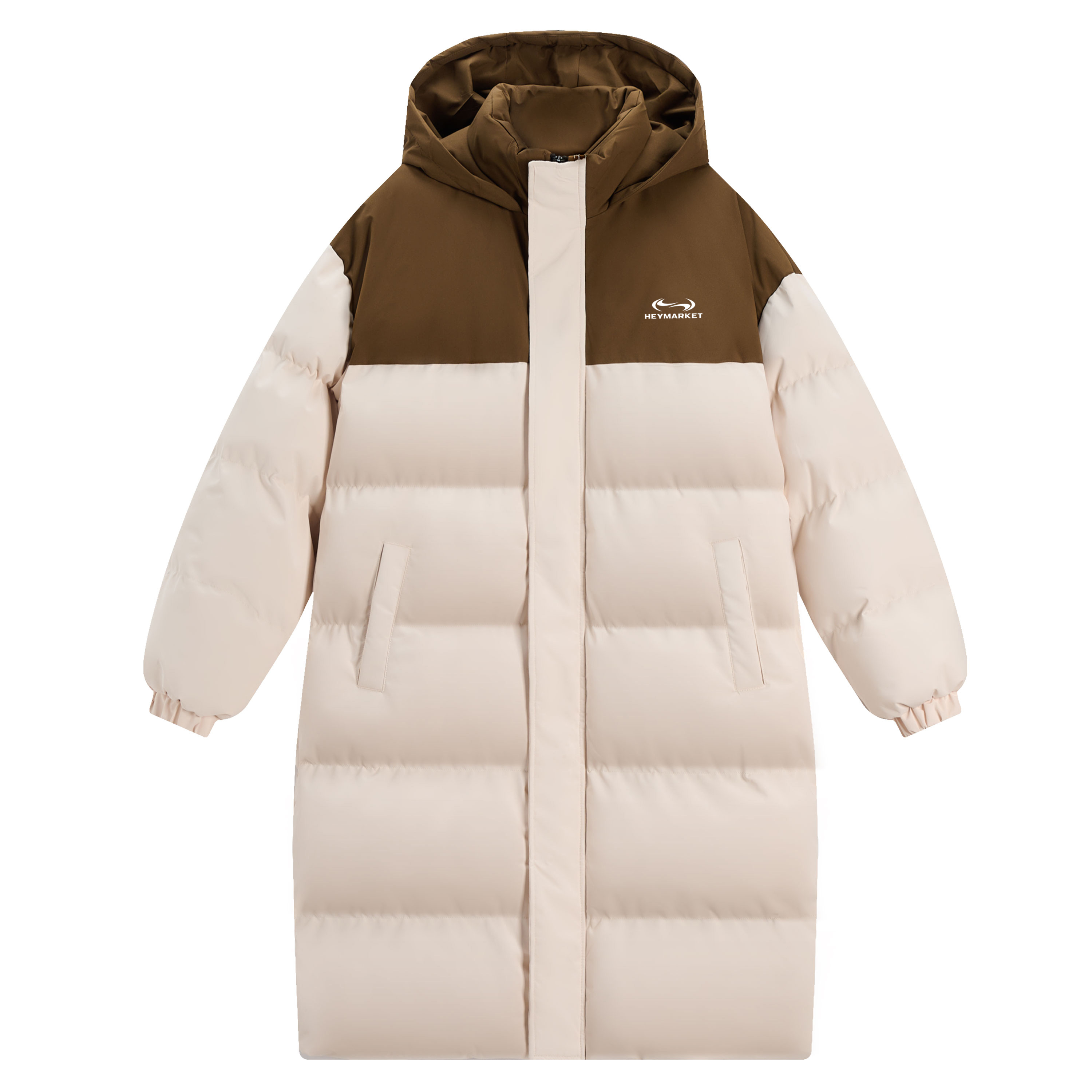 

HEYMARKET Пуховик Unisex, Brown & Apricot
