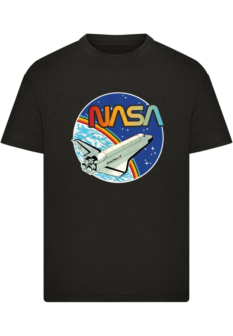 

Рубашка Merchcode NASA - Rainbow, черный