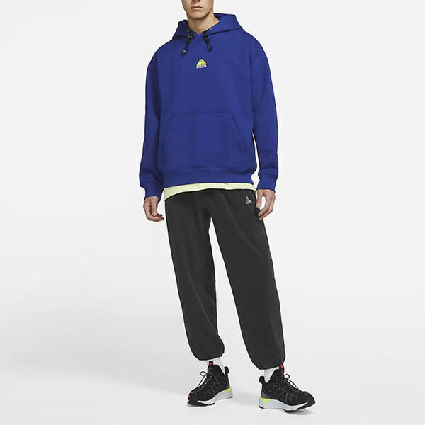 Толстовка Nike ACG Fleece Stay Warm Pullover Sports Couple Style Royal blue, синий — фото 3