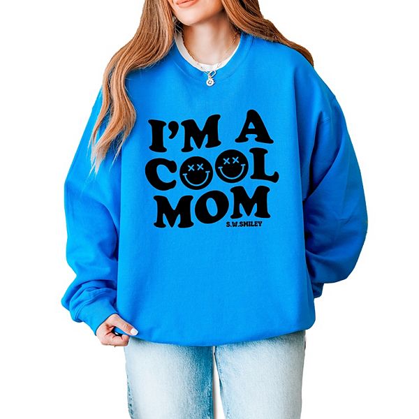 

SWSmiley футболка с надписью "I'm a cool mom" и смайликом Simply Sage Market, Sapphire, Зеленый, SWSmiley футболка с надписью "I'm a cool mom" и смайликом Simply Sage Market, Sapphire