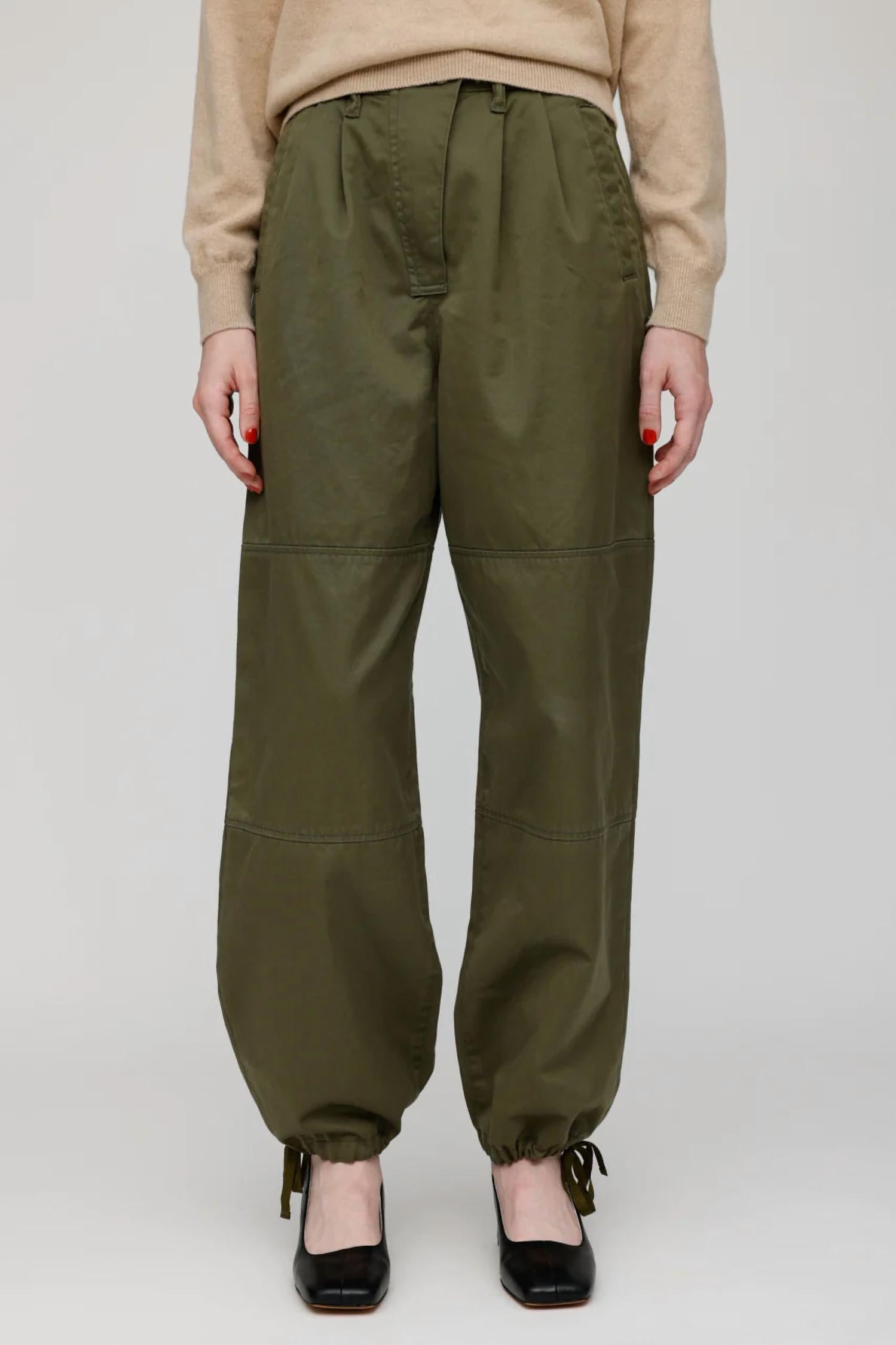 

Брюки-карго Fraser цвета хаки Moussy