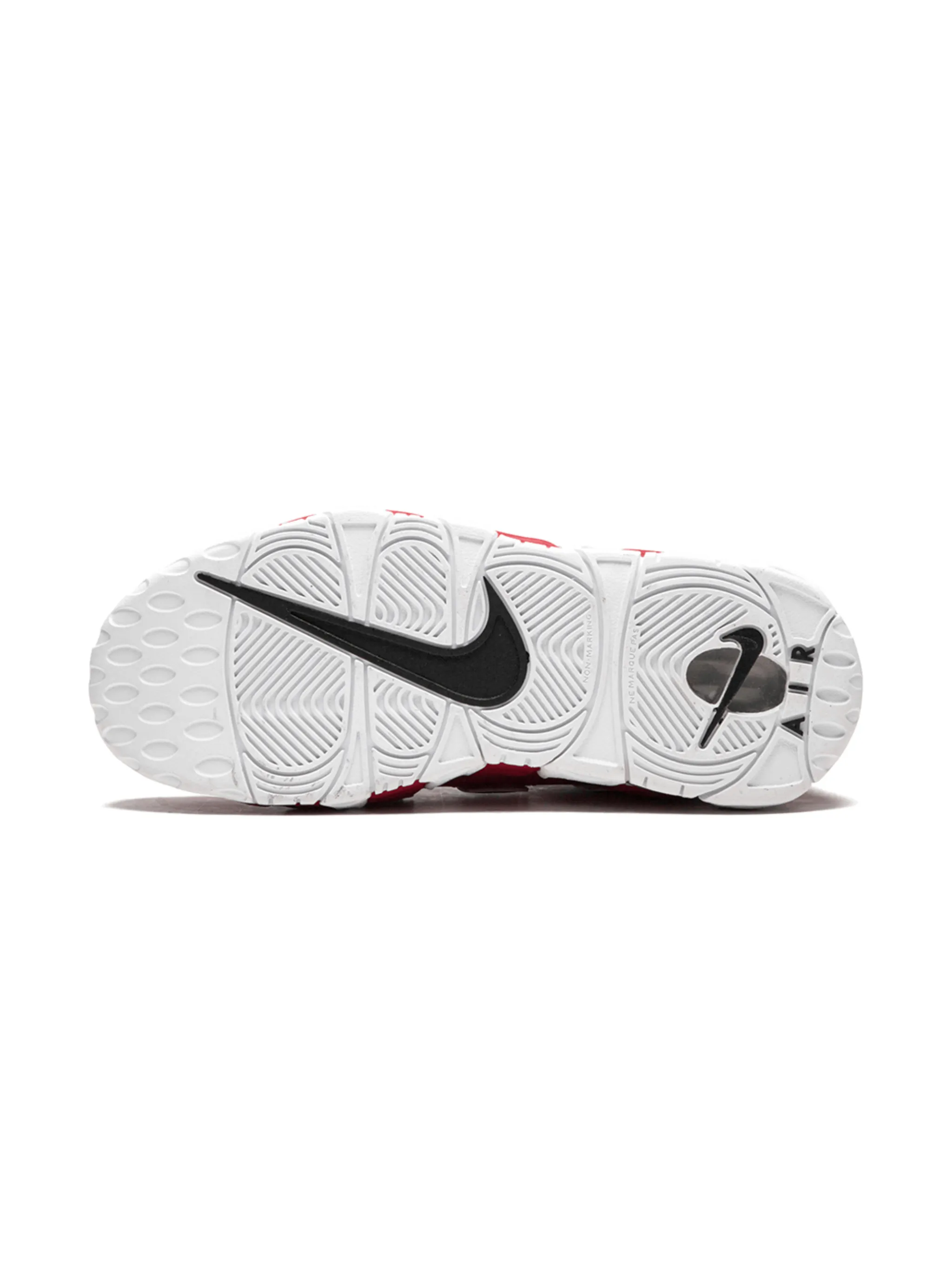Кроссовки Air More Uptempo Nike Kids, красный — фото 4