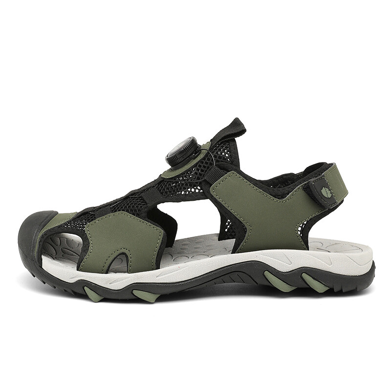 

Пляжные сандалии мужские Caddy Wolfclaw, черный/зеленый