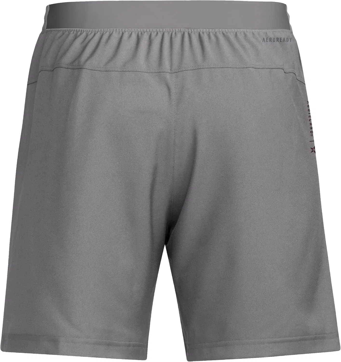 Adidas мужские шорты NCAA Designed for Training Team Graphic Woven, серый/бордовый — фото 2