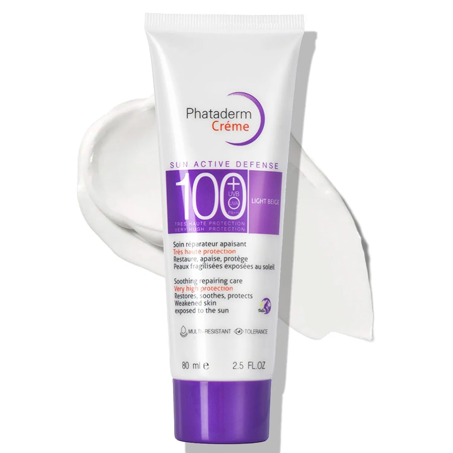 Солнцезащитный крем SPF 100 с UVA/UVB-защитой Soleneva