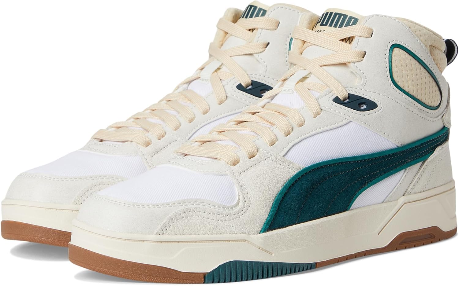 

Мужские кроссовки Puma Rbd Break Mid, белый/зеленый