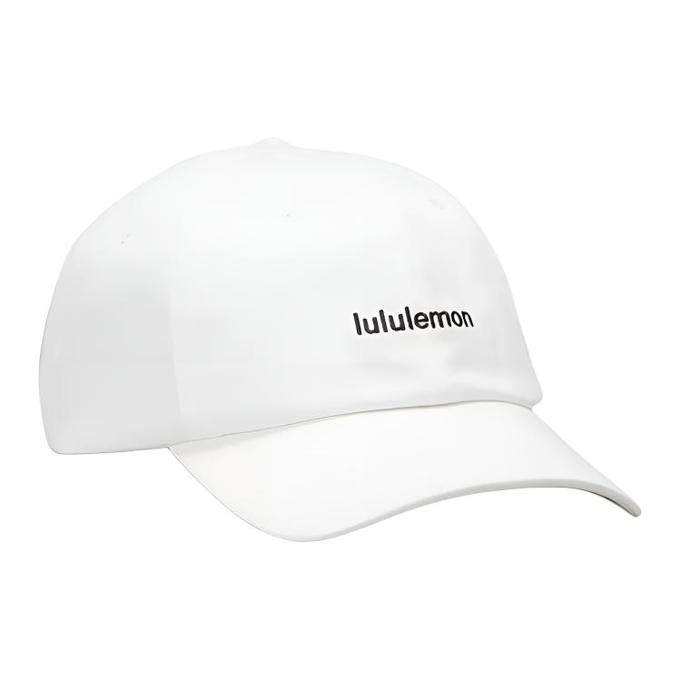 

Lululemon Хлопковая бейсболка унисекс разноцветная, WHT/BLK White/Black