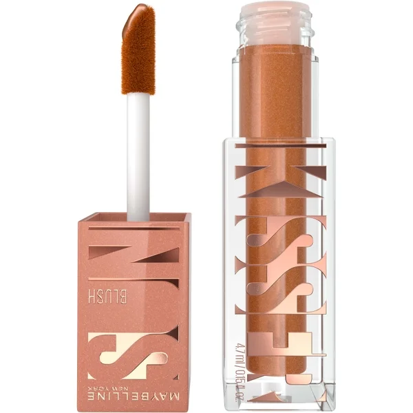 

Sunkisser жидкие сияющие румяна с витамином е 4,7 мл Maybelline, цвет 11 electric bronze