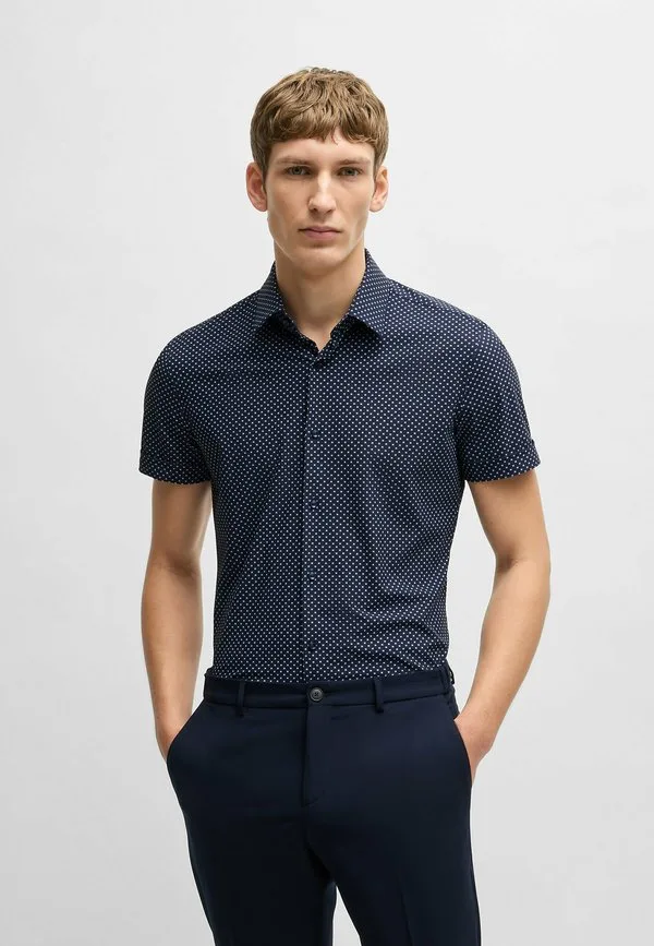 Рубашка босса Boss, Dark Blue Four
