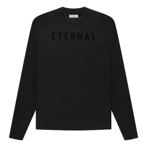 

Футболка Fear of God FW22 Eternal Cotton LS T-Shirt 'Black', черный