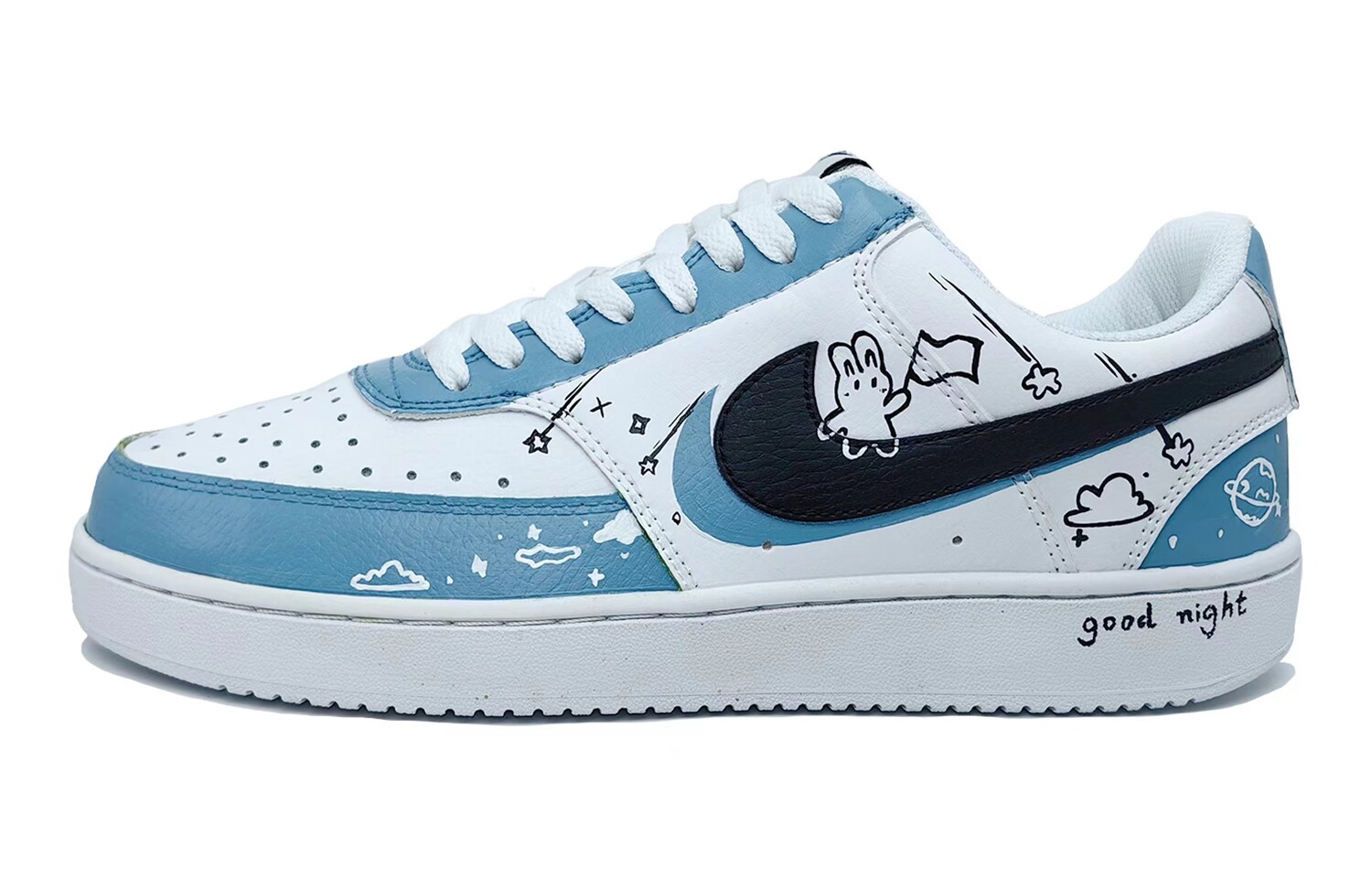

Мужские кроссовки для скейтбординга Nike Court Vision 1, Light Blue