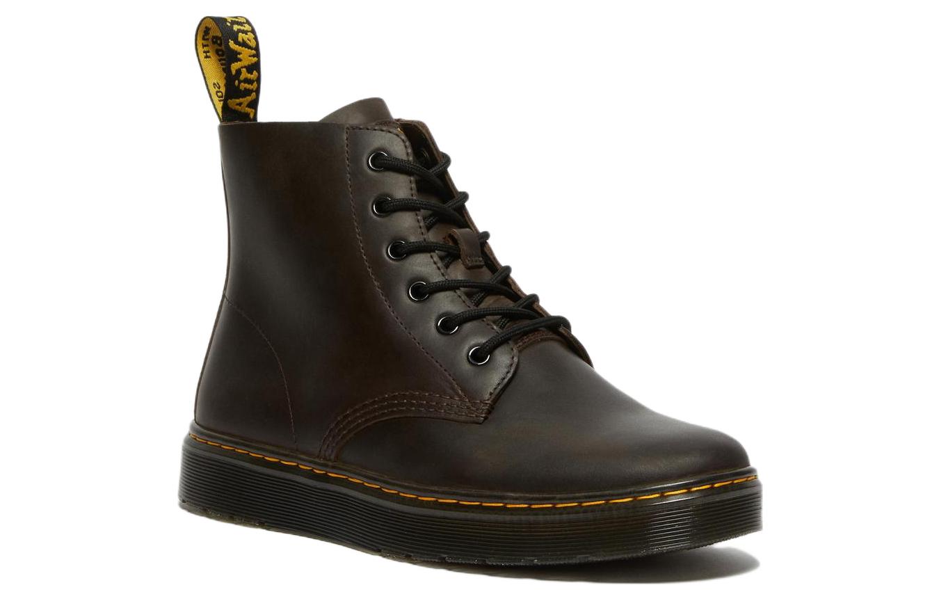 Мужские ботинки Dr. Martens Thurston Crazy Horse кожаные, коричневый — фото 2