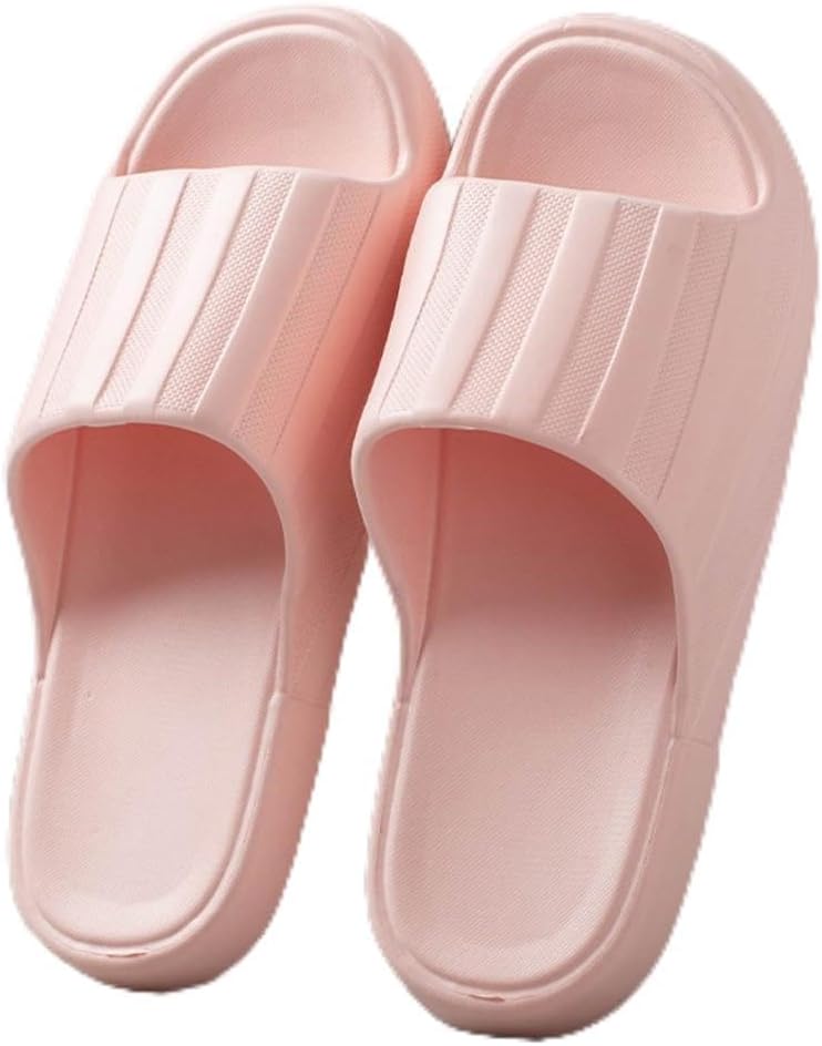 

Домашние тапочки с нескользящей подошвой, толстая мягкая платформа, слайды-сандалии для женщин и мужчин, унисекс, для душа и ванной, для взрослых пар, для дома и улицы (Размер: 40/41 EU, Цвет: хаки) Bydzkj