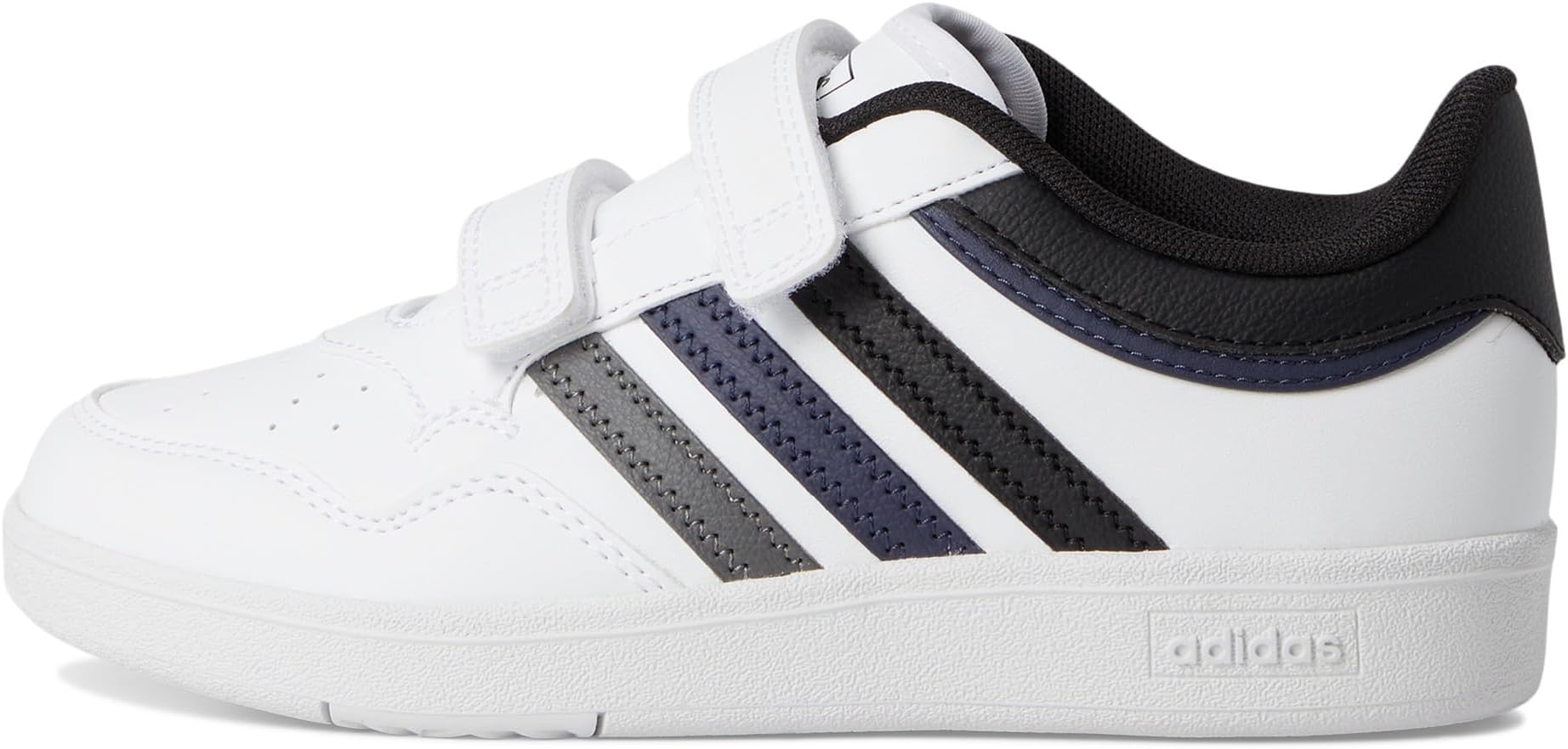 Кроссовки adidas Kids Hoops 4.0 Shoes, цвет White/Black/Shadow Navy — фото 4
