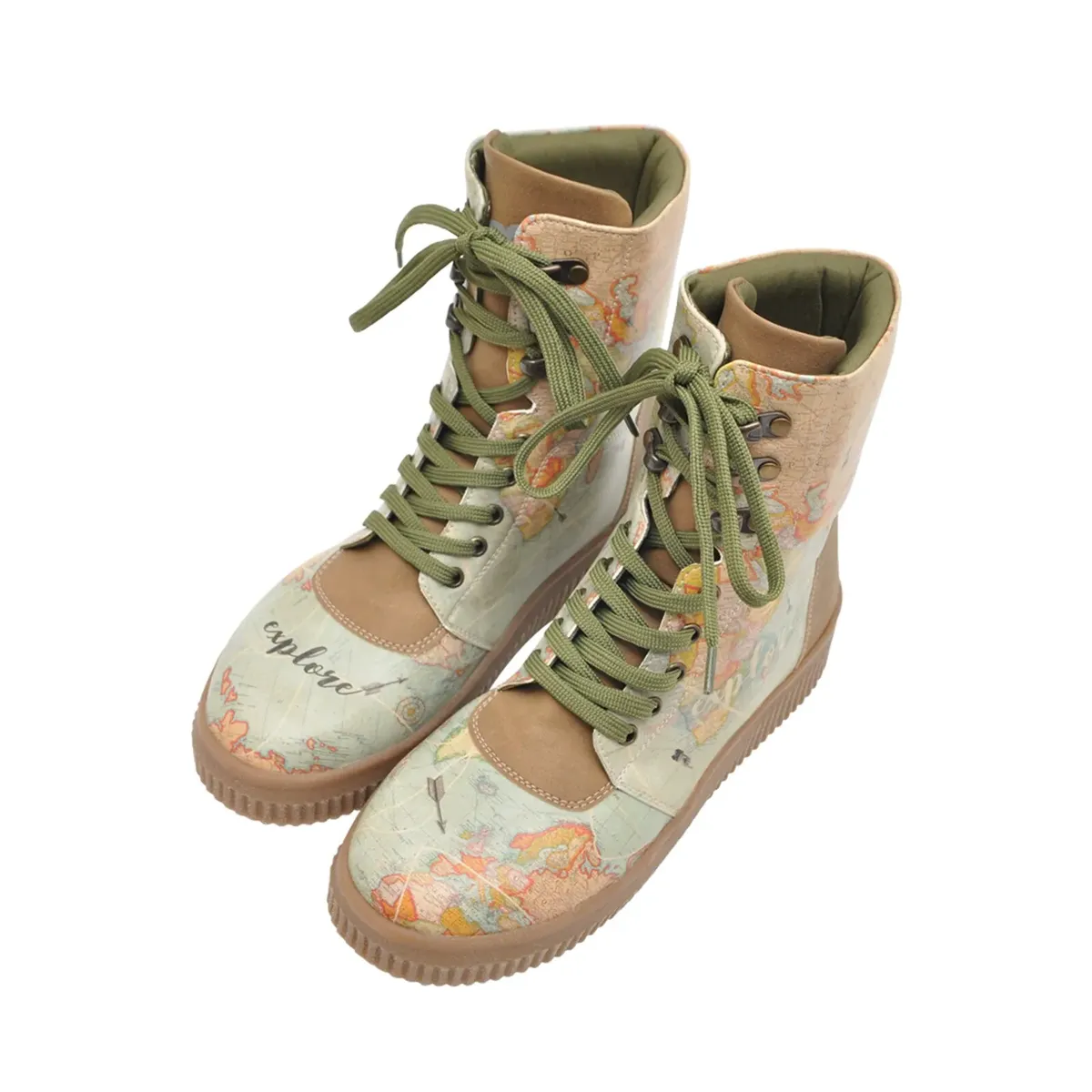 

Ботинки на шнуровке DOGO "Women's Future Boots Explore 36 Women's Future Boots Vegan Dam", Vegan, синий