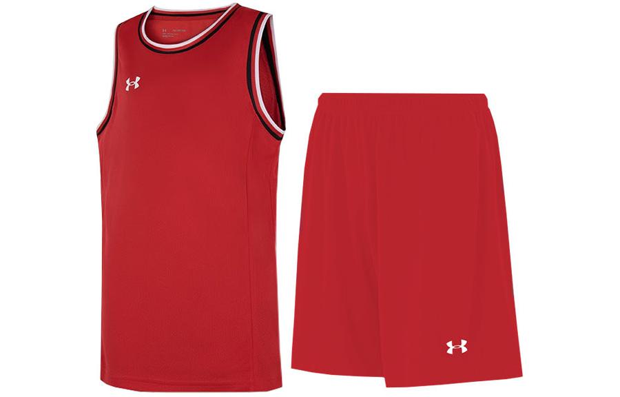 Детский спортивный костюм Under Armour красный — фото 2