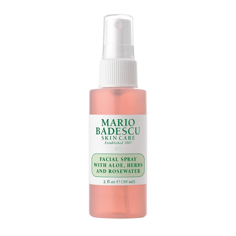 

Спрей для лица facial spray with aloe, herbs and rosewater Mario Badescu, объем 59 мл.