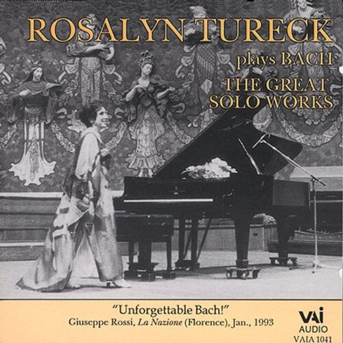 

CD диск Bach / Tureck: Rosalyn Tureck Plays Bach: Great Solo Works