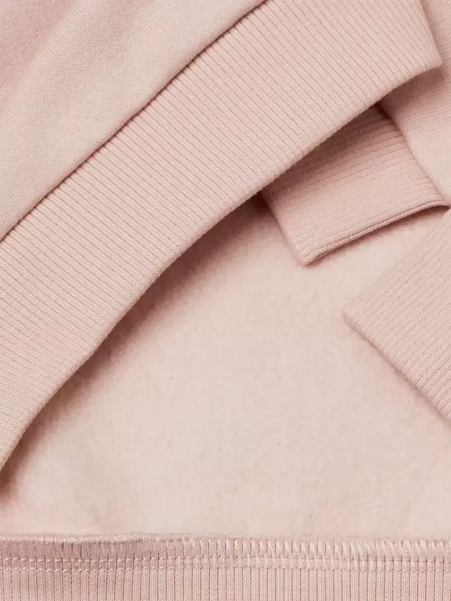Детская хлопковая толстовка с логотипом, розовая Benetton — фото 3