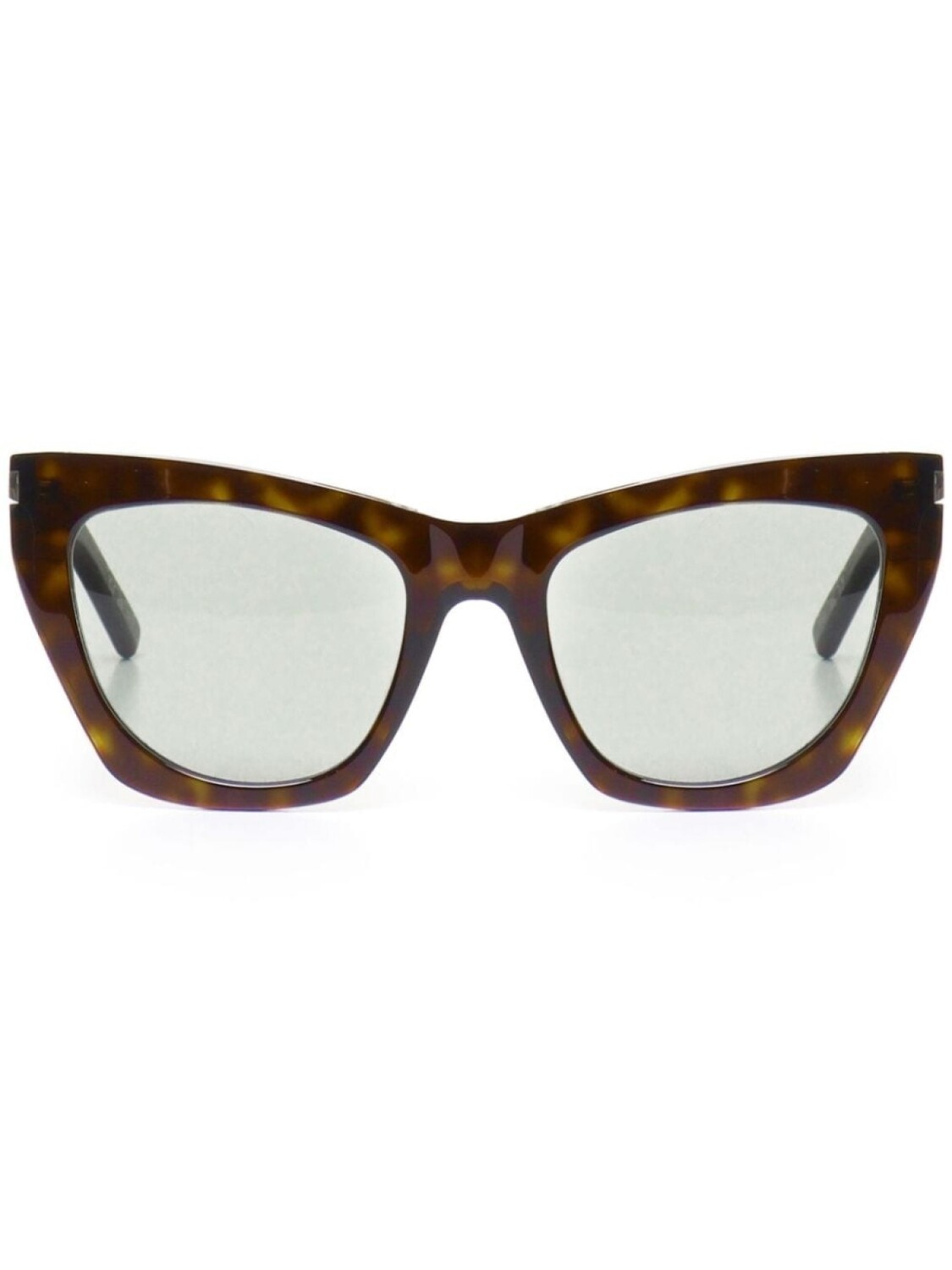 

Солнцезащитные очки в оправе «кошачий глаз» от Saint Laurent Eyewear, коричневый