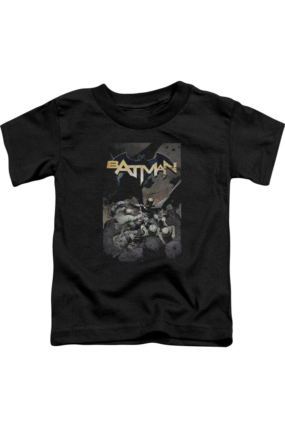 

Футболка с коротким рукавом Batman One для малышей Gildan, черный