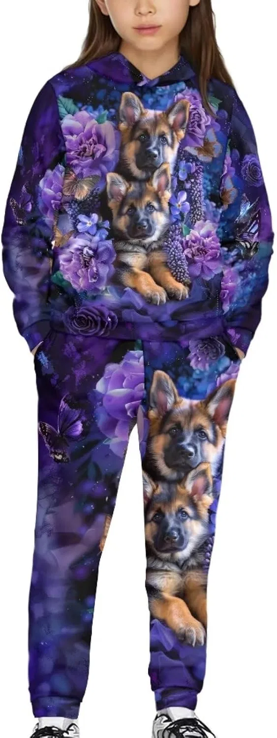 Детский спортивный костюм Upetstory, 2 предмета, цвет German Shepherds