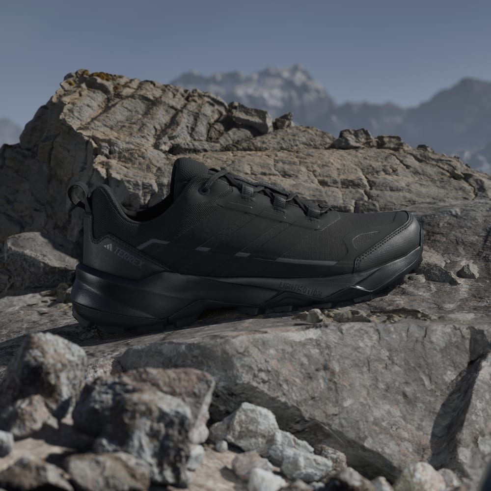 Кроссовки Adidas Terrex Skychaser AX5 GORE-TEX Hiking Shoes, цвет Core Black/Core Black/Carbon — фото 2