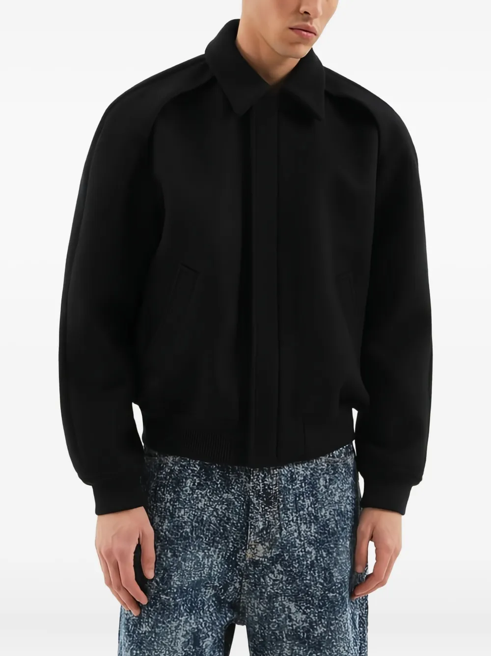 

Бомбер с вышивкой Magic 1988 Studio, синий