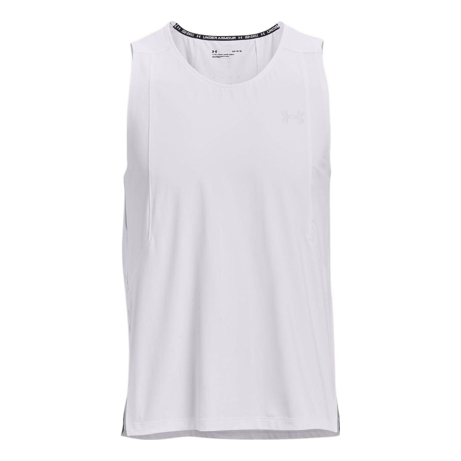 

Спортивный топ Under Armour Iso-Chill Run Laser Tank 'White' 1372300-100, белый