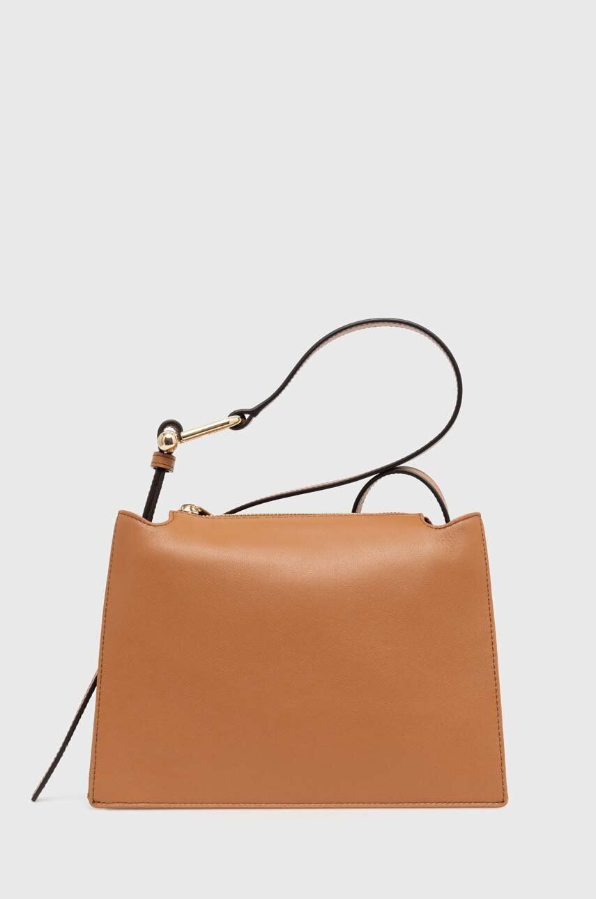 

Кожаная сумочка Furla, бежевый
