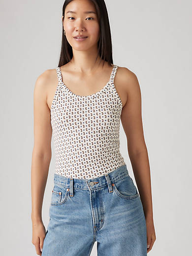 

Мягкая эластичная майка Levi's, цвет Jeanie Paisley - Multi - Color