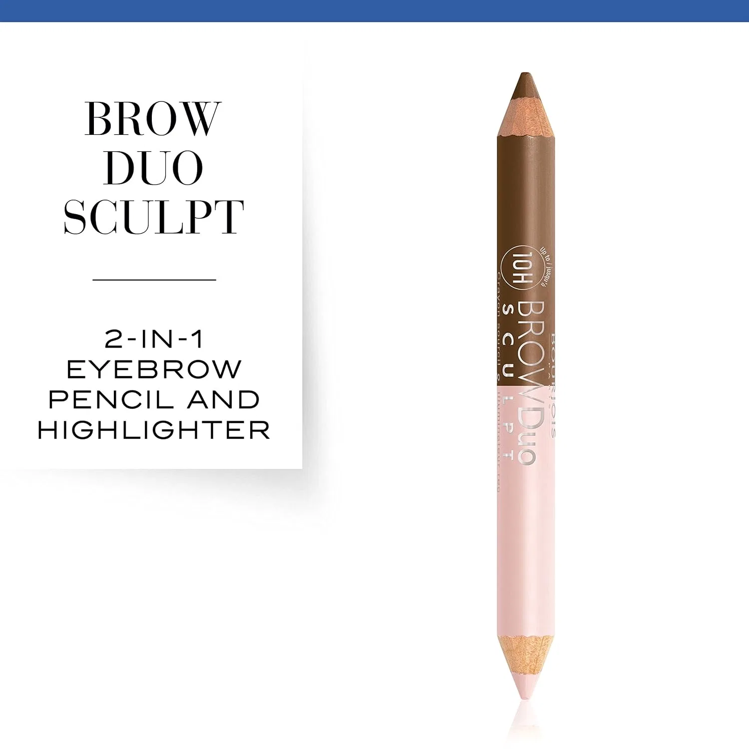 Карандаш для бровей «Brow Duo Sculpt Eye Pencil 022 Chestnut» 2.7 г от Bourjois Bourjois — фото 2