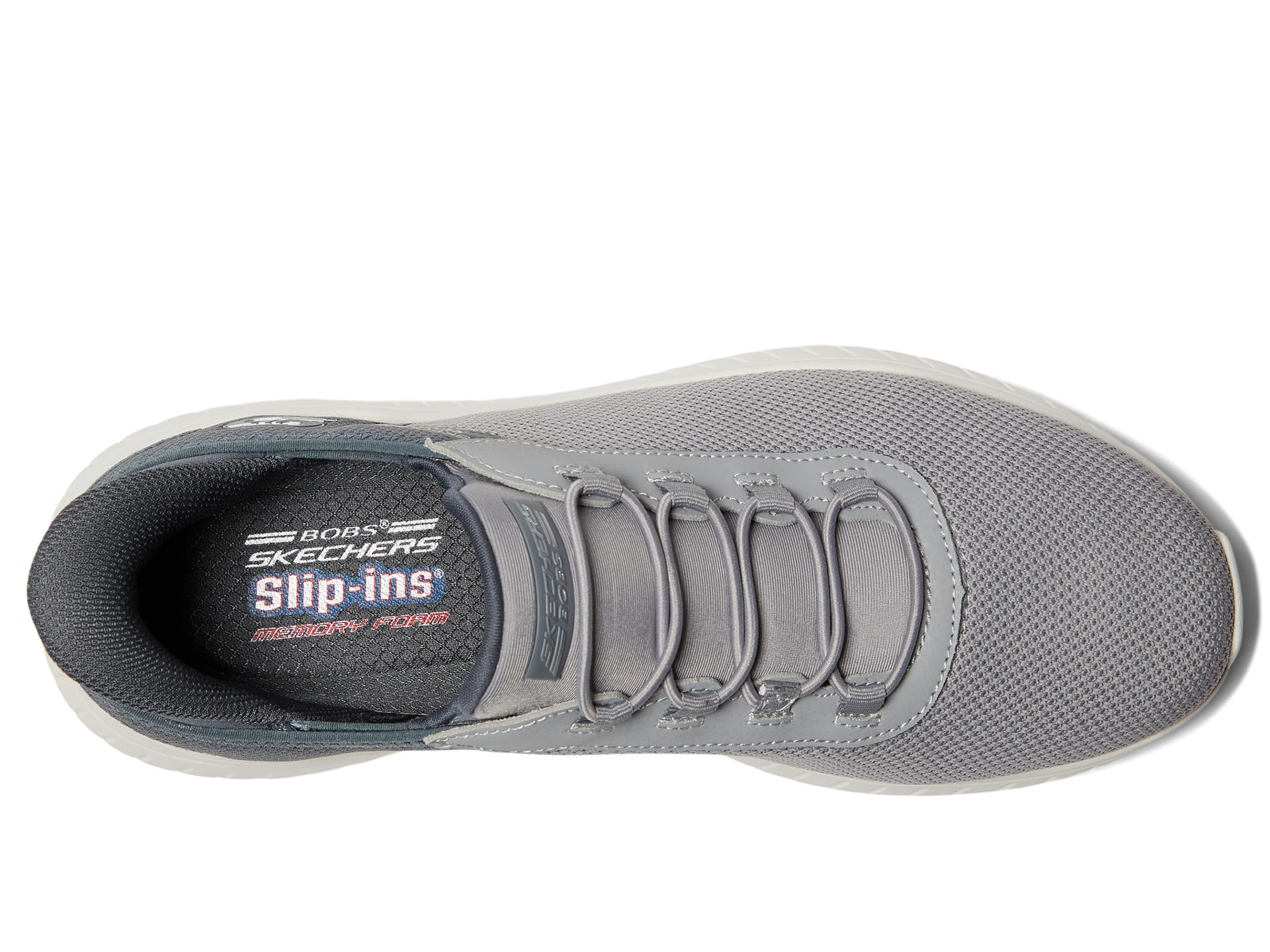 Кроссовки BOBS from SKECHERS Hands Free Slip-Ins Squad Chaos - Tough Wallk, серый — фото 2