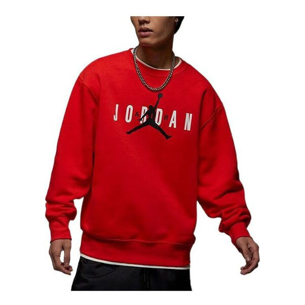 

Толстовка Air Jordan Fleece Hoodie 'Red', красный